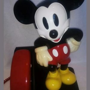 Vintage Mickey Mouse Telephone